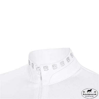 Pikeur Icon Junior Stævne T-Shirt M. Sten - Hvid