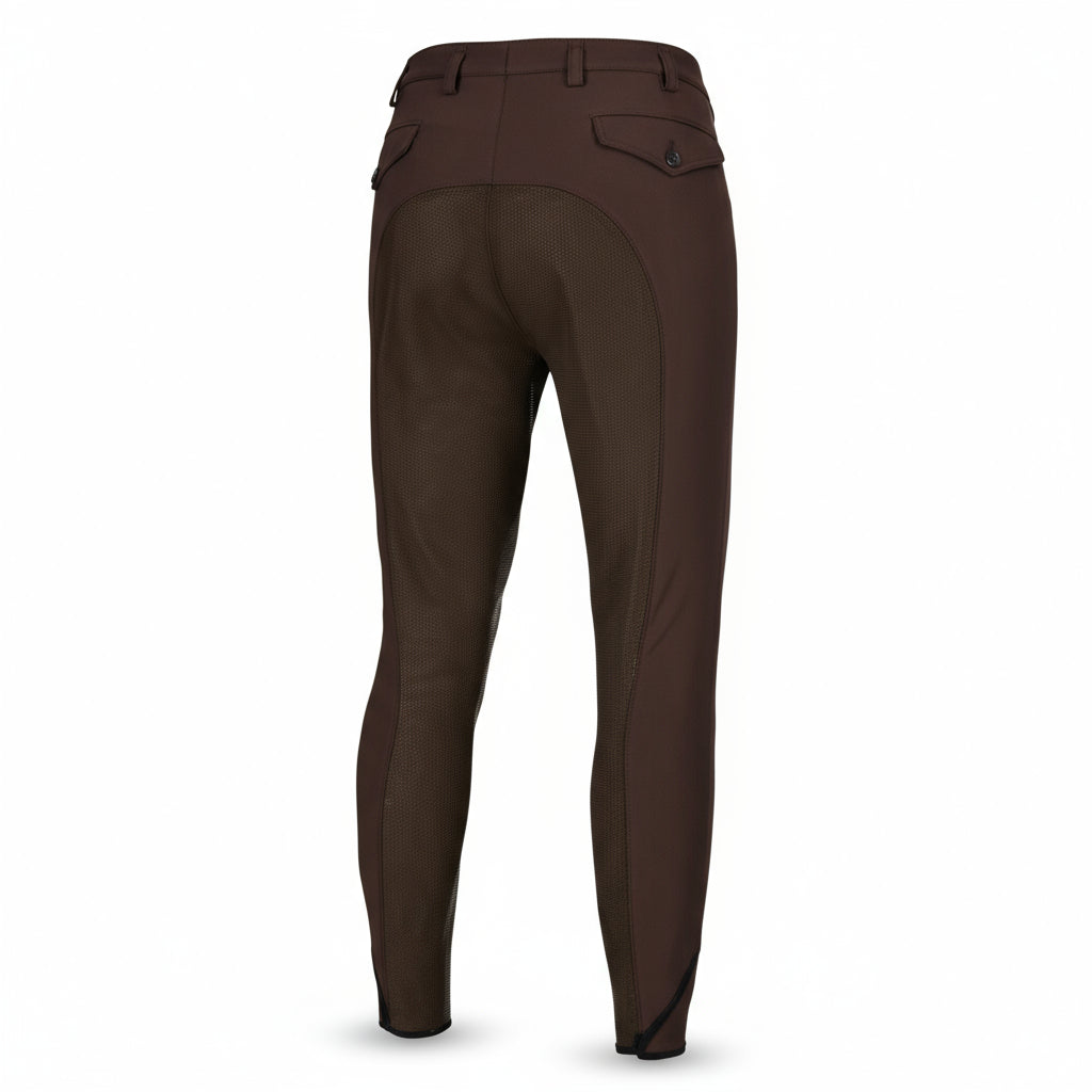 Pikeur Rossini Herre ridebukser m. Fuldskind - Chokolate