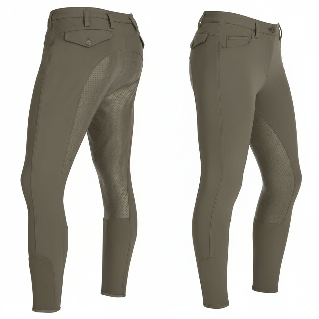 Pikeur Rossini Herreridebukser M.Fuldgrip - Mud