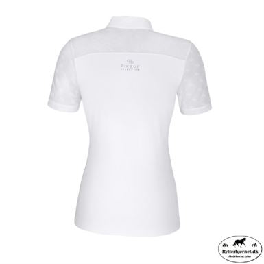 Pikeur Selection Stævne Shirt M. Lynlås - hvid