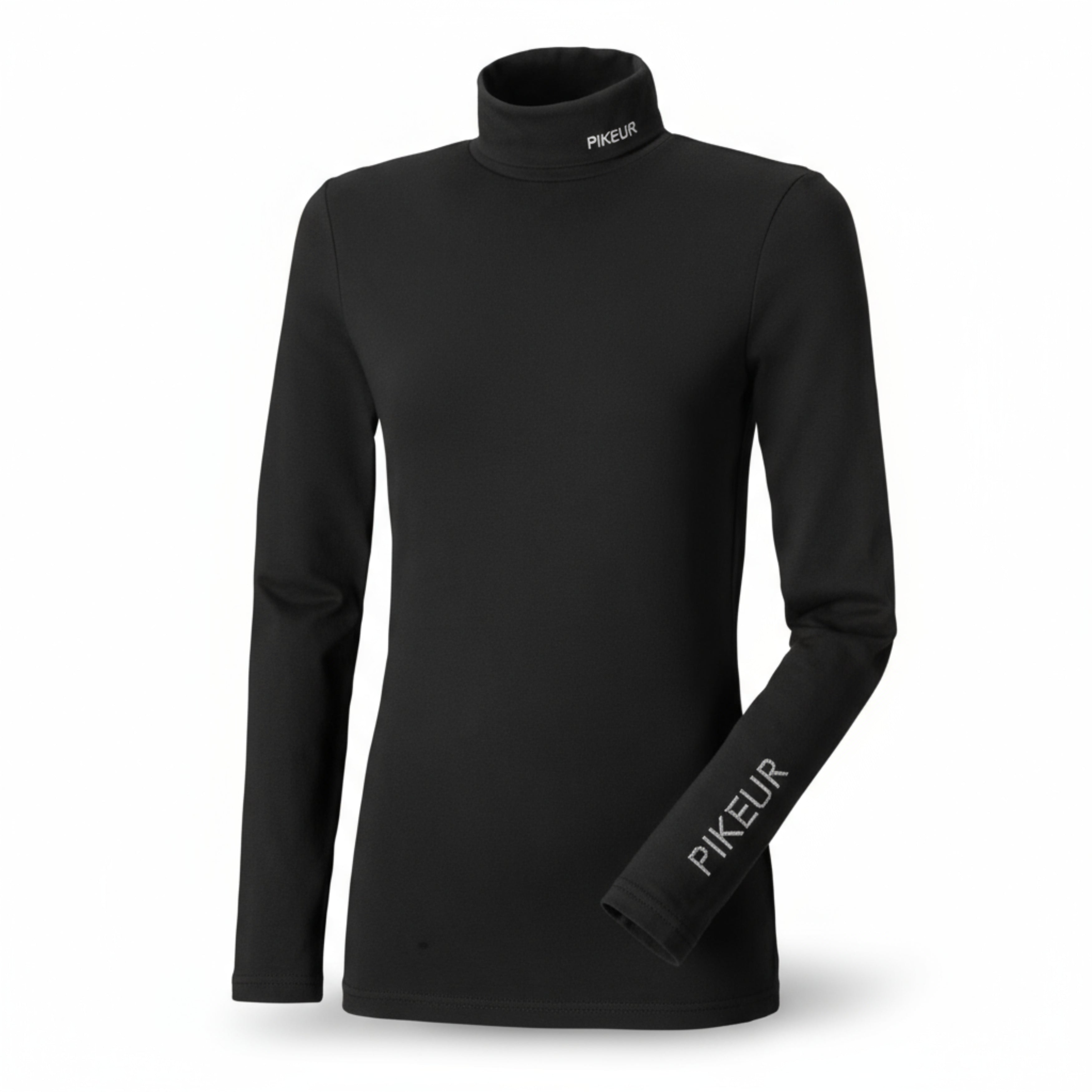 Pikeur Sina Rullekrave Bluse - Sort