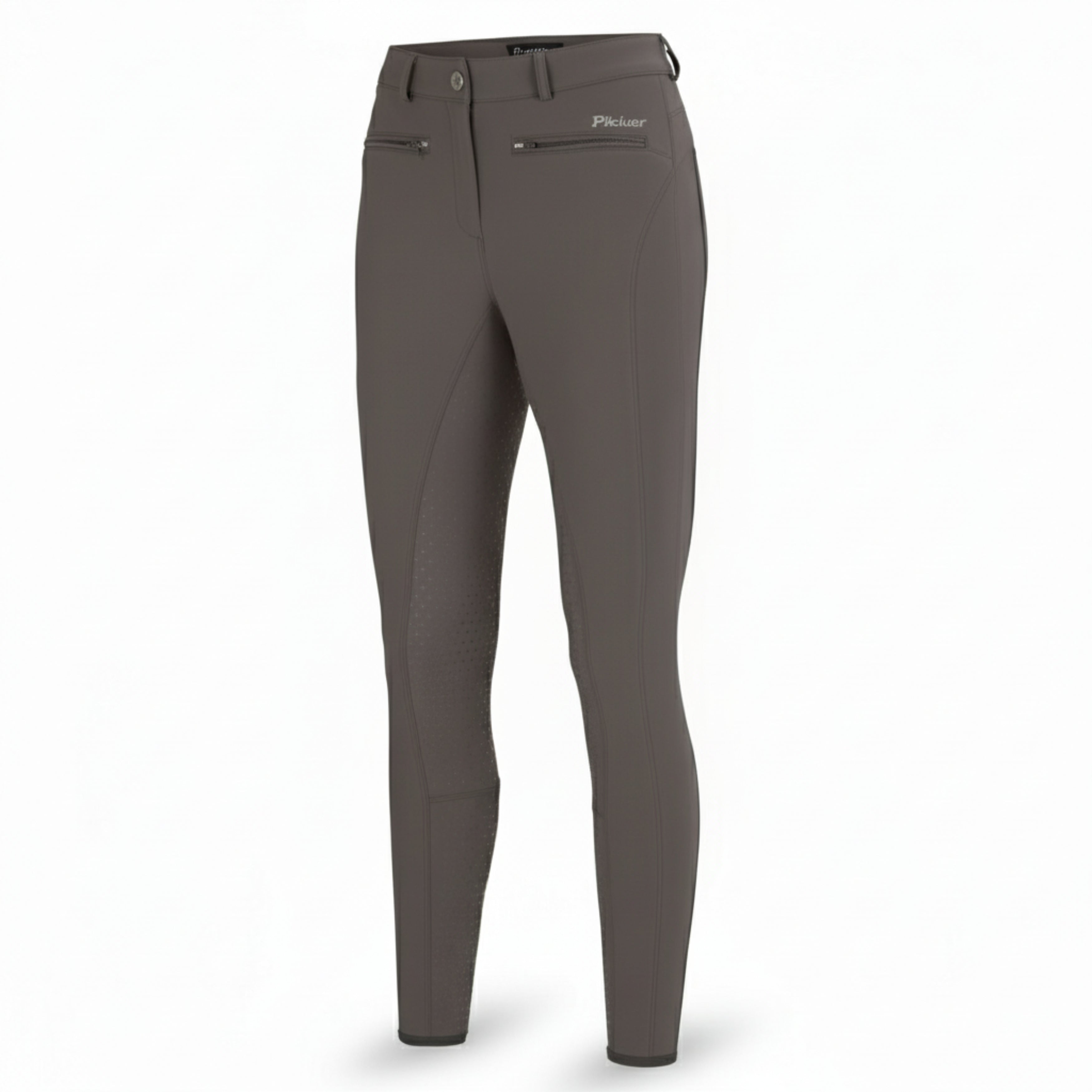 Pikeur Tessa Ridebukser med Fuldgrip - Fossil