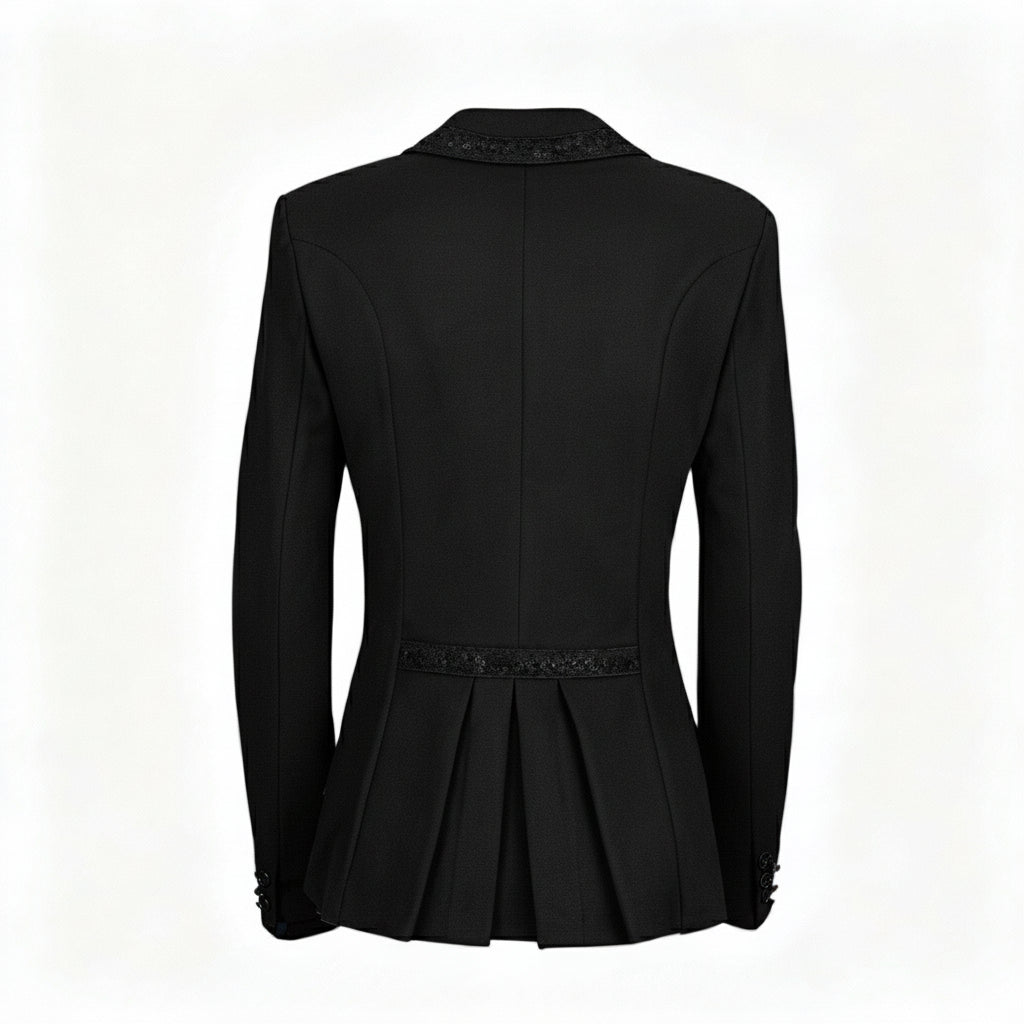 Pikeur Stævnejakke M. Sten - Sort