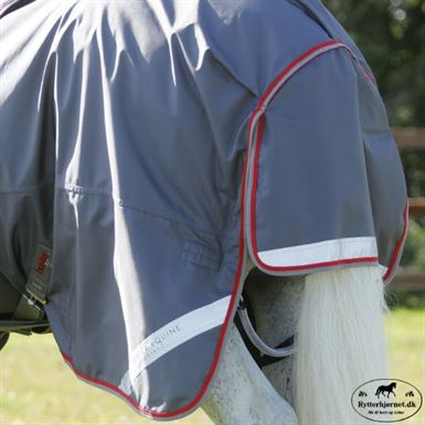 Premier Equine Buster 50 gram Dækken M. Snug Fit Hals - Grå