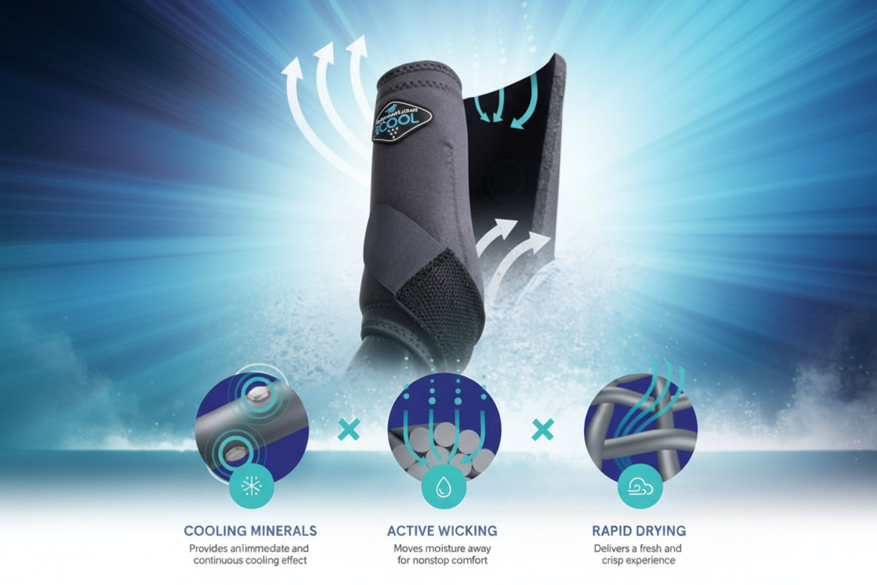 PC 2XCool Sport Medicine Gamacher Forben - Sort