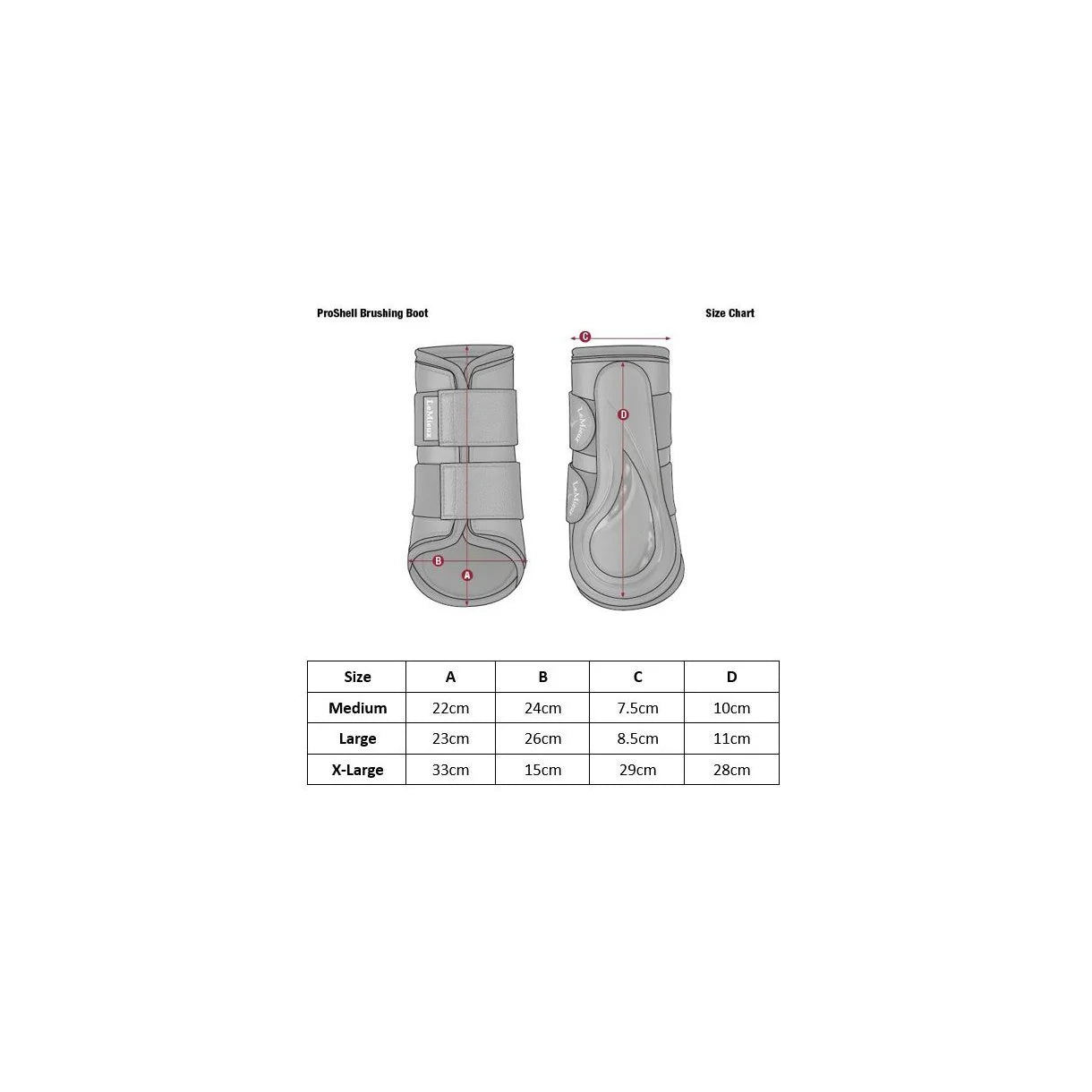 LeMieux ProShell Brushing Boot - Sort