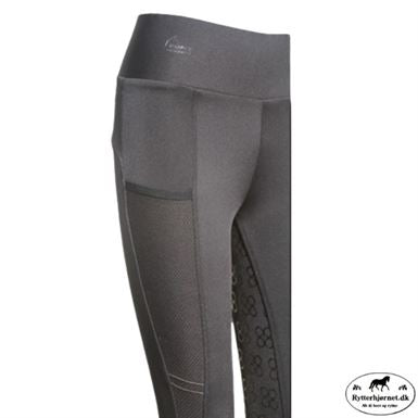RC Ride Tights med Fuldgrip Til Børn - Sort