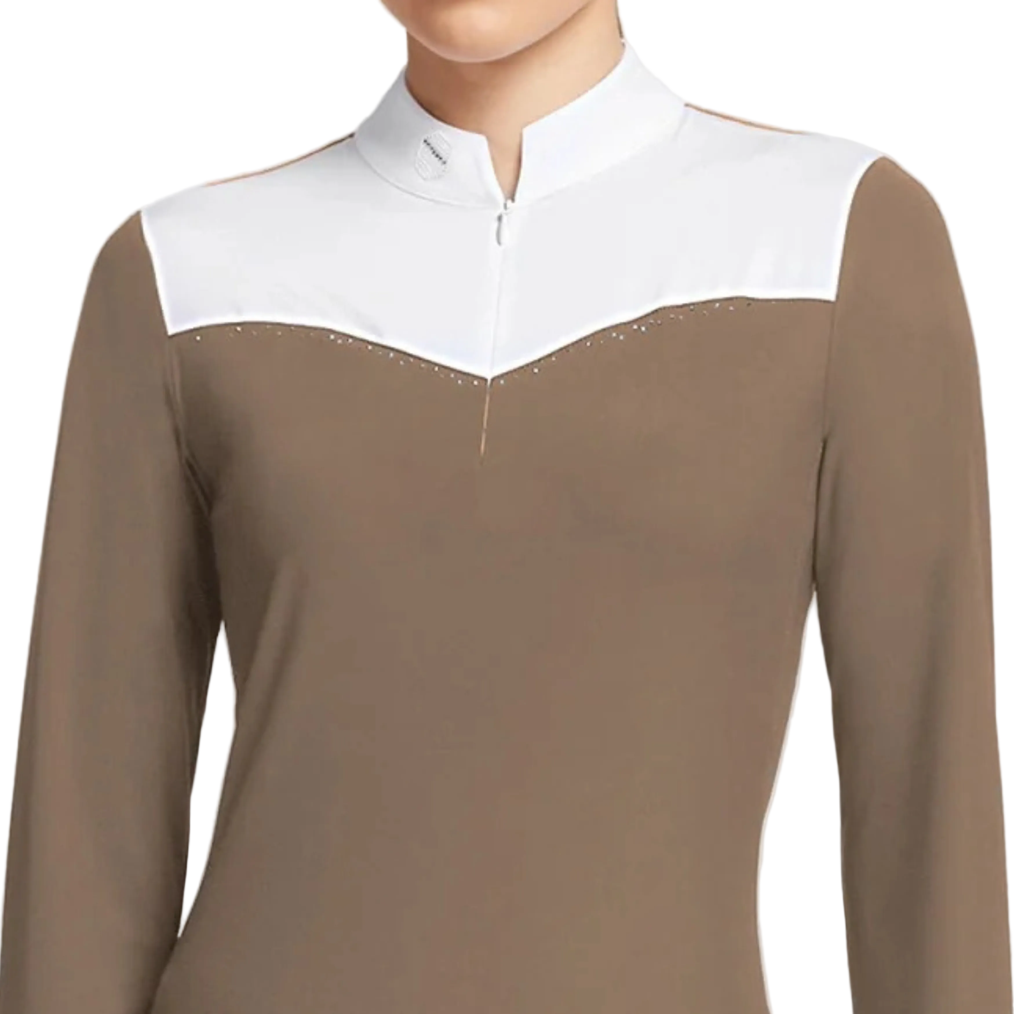 Samshield Amanda Langærmet Stævne Shirt - Camel