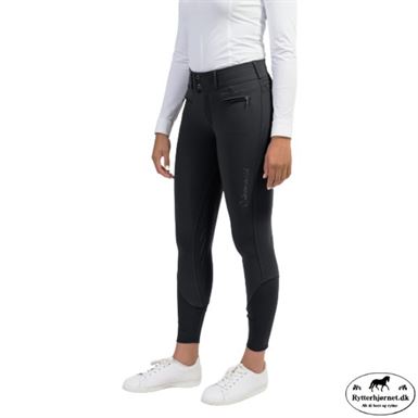 Samshield Clara Crystal Leaf Ridebukser M. Fuldgrip - Sort