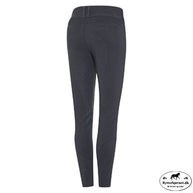 Samshield Clara Metal Dots Ridebukser m.Fuldgrip - Dark Shadow