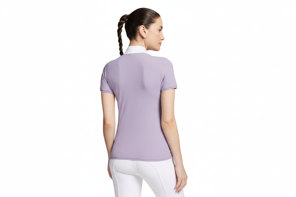 Samshield Julia Intarsia Shirt - Lavender Gray