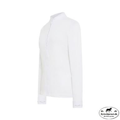 Samshield Juliette Crystal Flower Stævne Shirt - Hvid