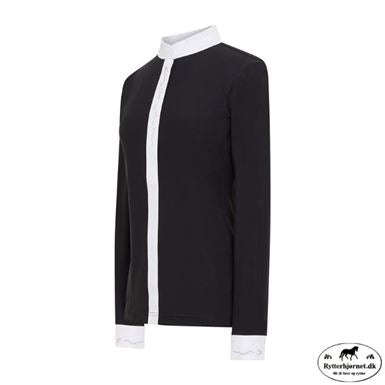 Samshield Juliette Crystal Flower Stævne Shirt - Sort