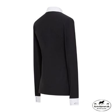 Samshield Juliette Crystal Flower Stævne Shirt - Sort