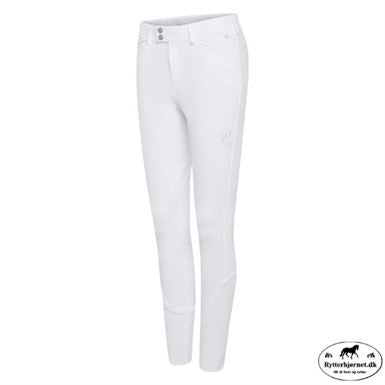 Samshield Jully Flower Jewellery Ridebukser m.Fuldgrip - Hvid