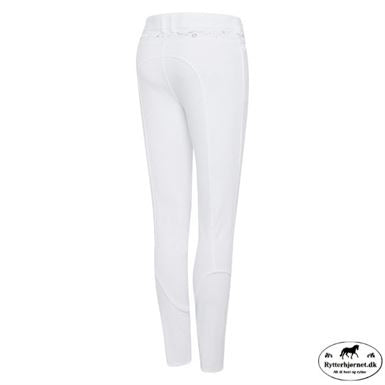 Samshield Jully Flower Jewellery Ridebukser m.Fuldgrip - Hvid