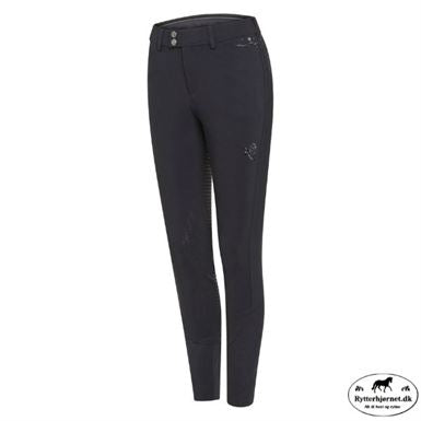 Samshield Jully Flower Jewellery Ridebukser m.Fuldgrip - Sort