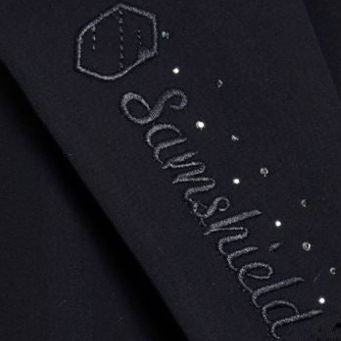 Samshield Dressurkjole M.Crystal Fabric FW22 - Sort
