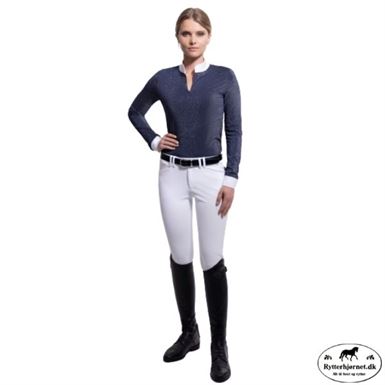 Samshield Lana Stævneshirt m. Lange Ærmer - Black Lurex