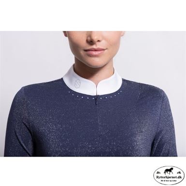 Samshield Lana Stævneshirt m. Lange Ærmer - Black Lurex