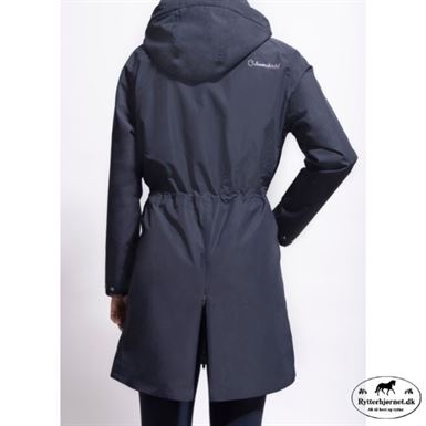 Samshield Liv Lang Regnfrakke - Navy