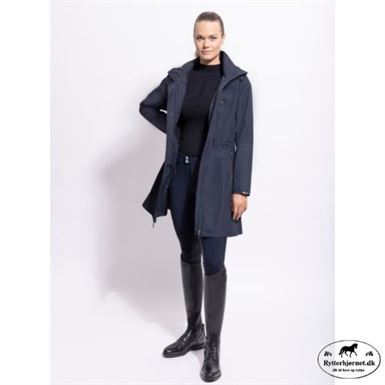 Samshield Liv Lang Regnfrakke - Navy