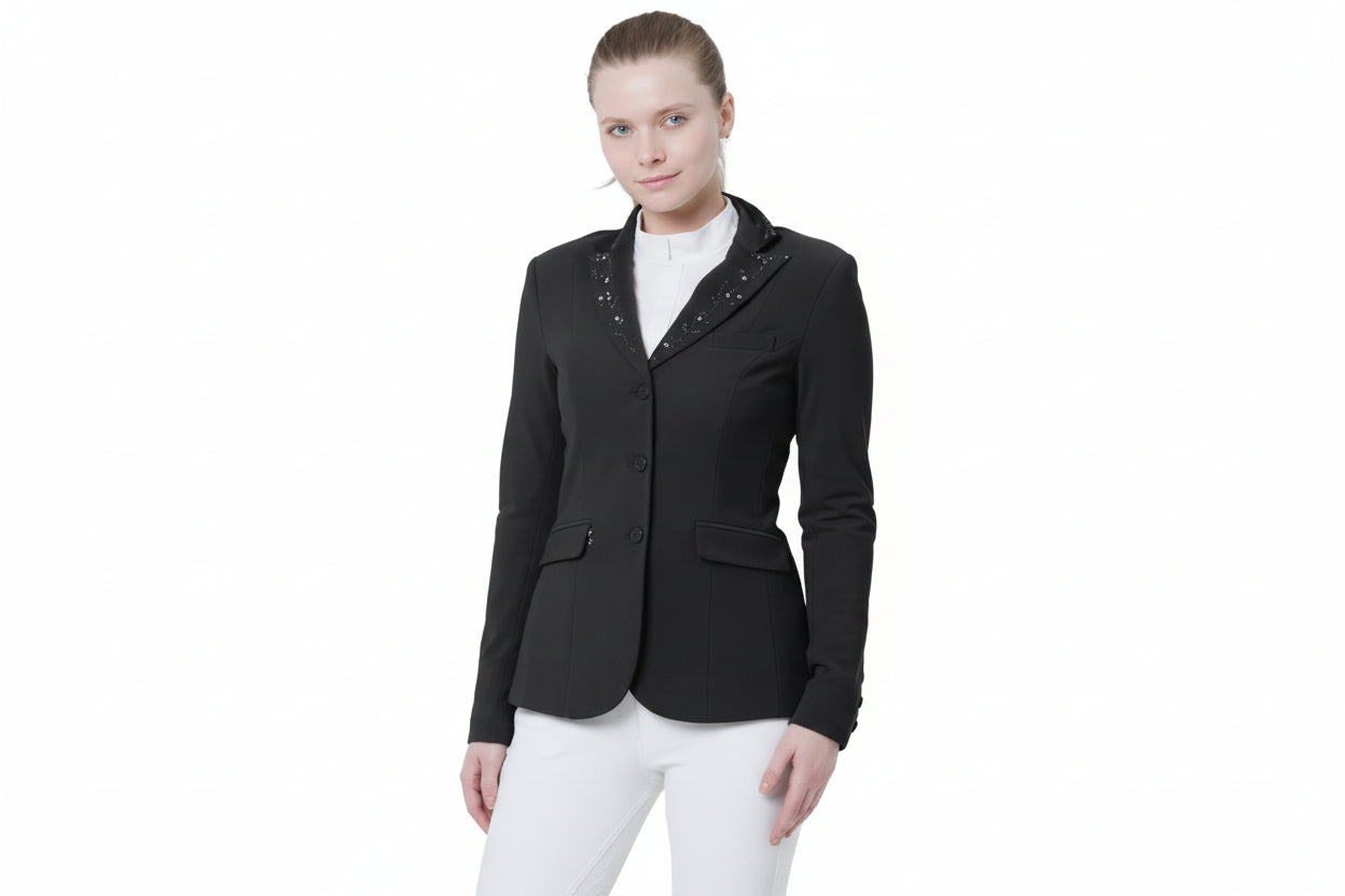 Samshield Louisa Crystal Leaf Stævnejakke - Sort