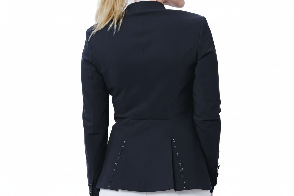 Samshield Louisa Crystal Leaf Stævnejakke - Navy