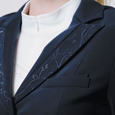 Samshield Louisa Crystal Leaf Stævnejakke - Navy