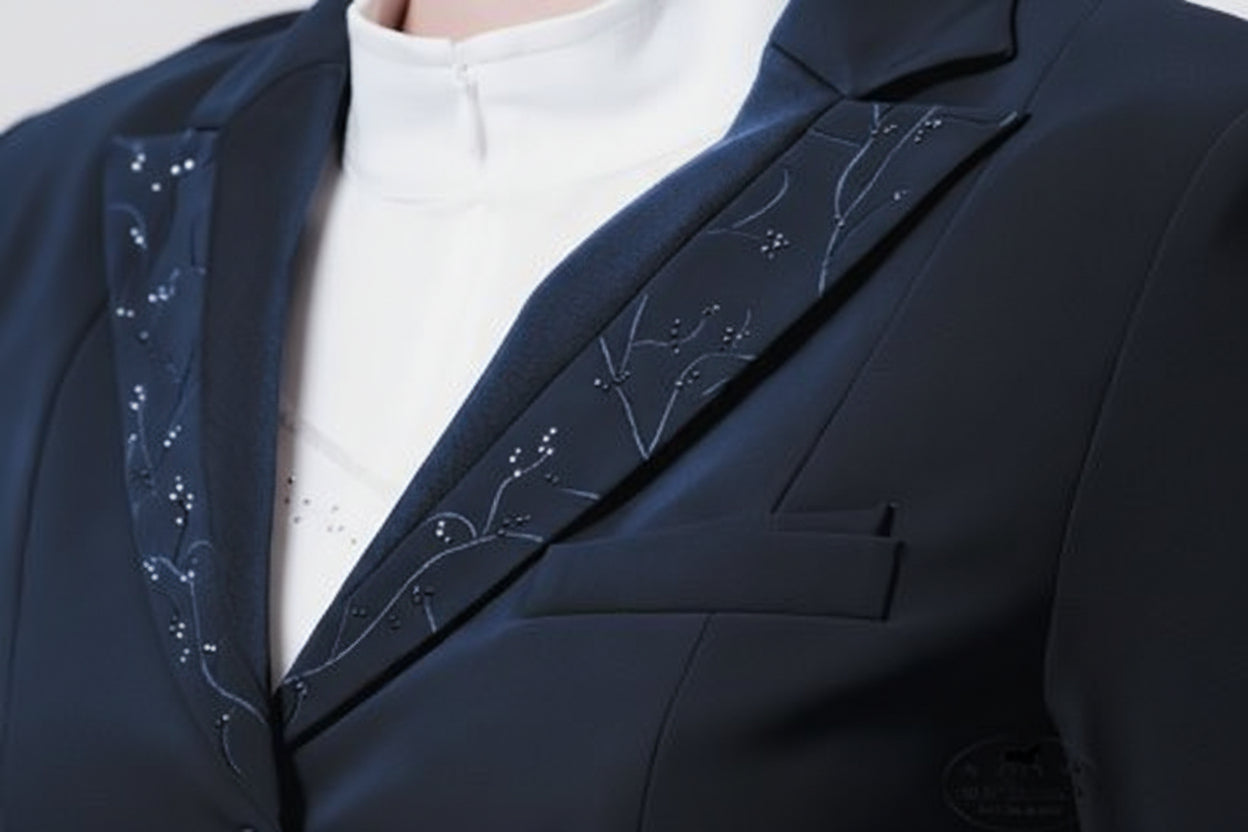 Samshield Louisa Crystal Leaf Stævnejakke - Navy