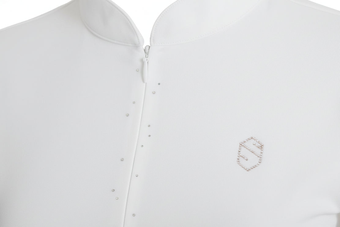 Samshield Louison Langærmet Stævnebluse - Hvid