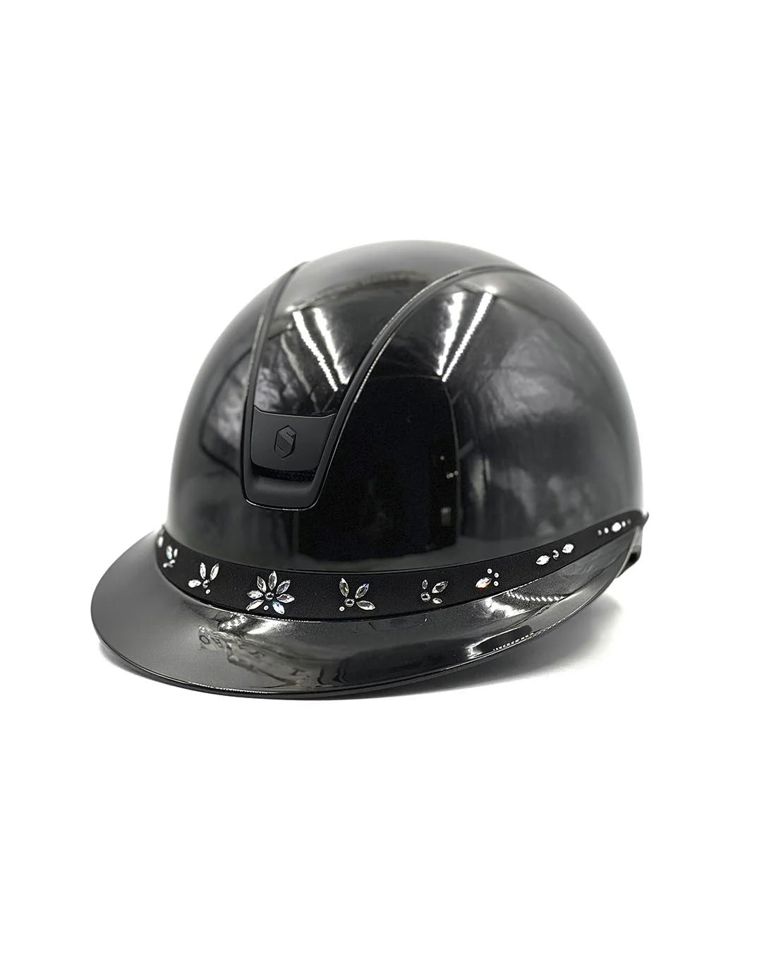 Samshield Miss Shield 2.0 Glossy m. Pearl Drops Frontbånd - Sort
