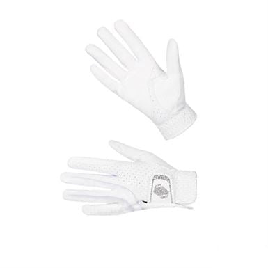 Samshield V-Skin Ridehandsker m. Swarovski - Hvid