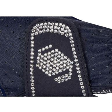 Samshield V-skin Handske m. Swarowski - Navy