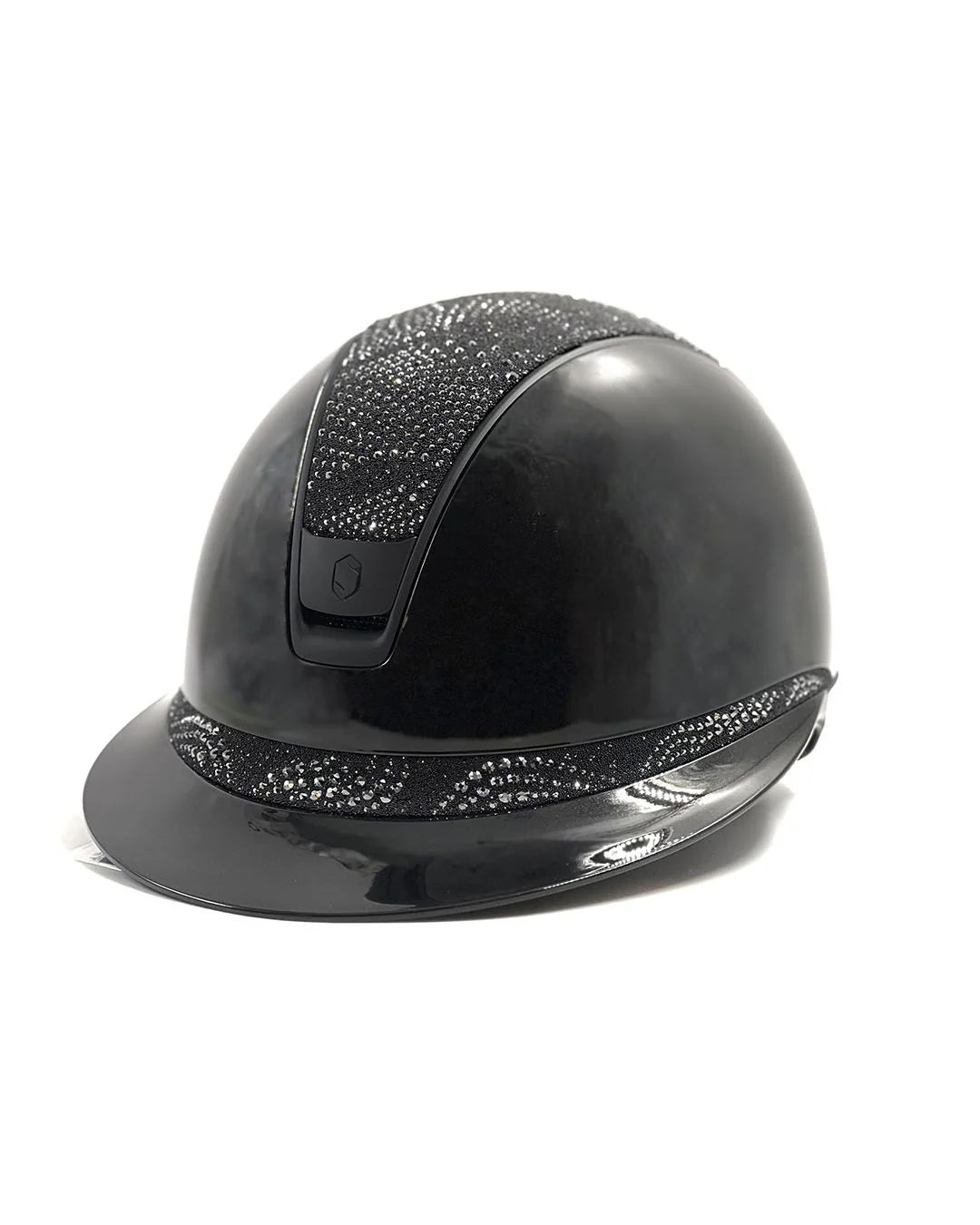 Samshield Miss Shield 2.0 Glossy Ridehjelm m. Intarsia T+B - Sort