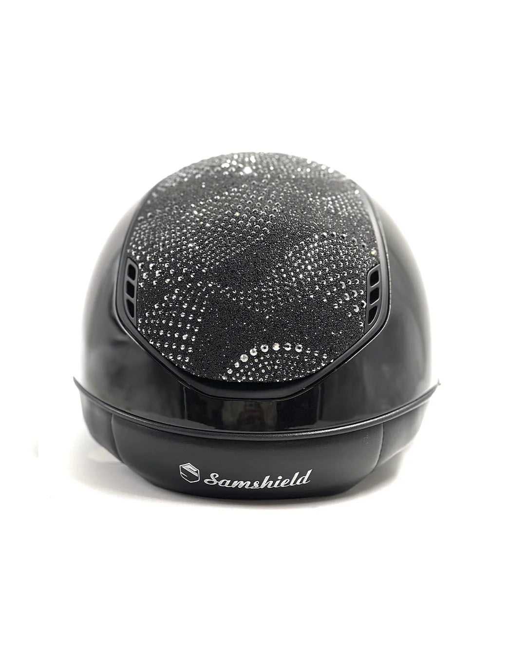 Samshield Miss Shield 2.0 Glossy Ridehjelm m. Intarsia T+B - Sort