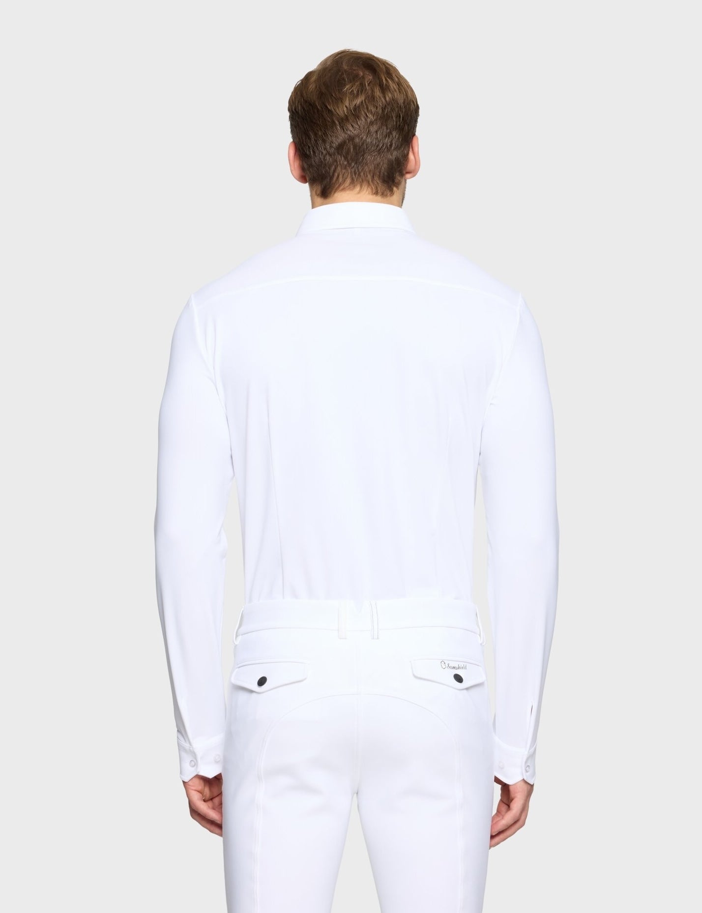 Samshield Smith Langærmet Stævnebluse - Hvid