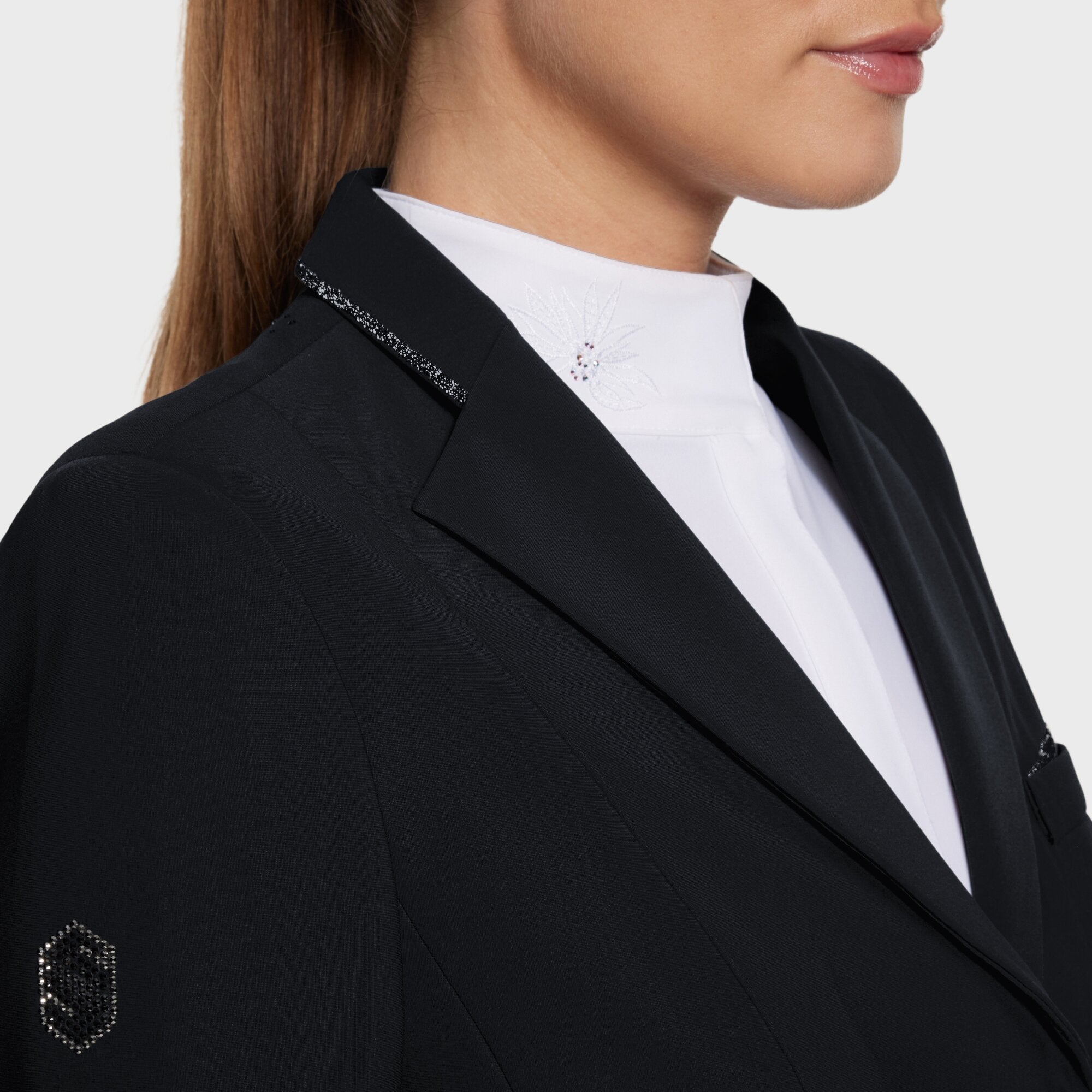 Samshield Victorine Crystal Fabric Stævnejakke - Sort
