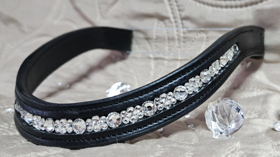 Horse Bling Design Amarone Pandebånd