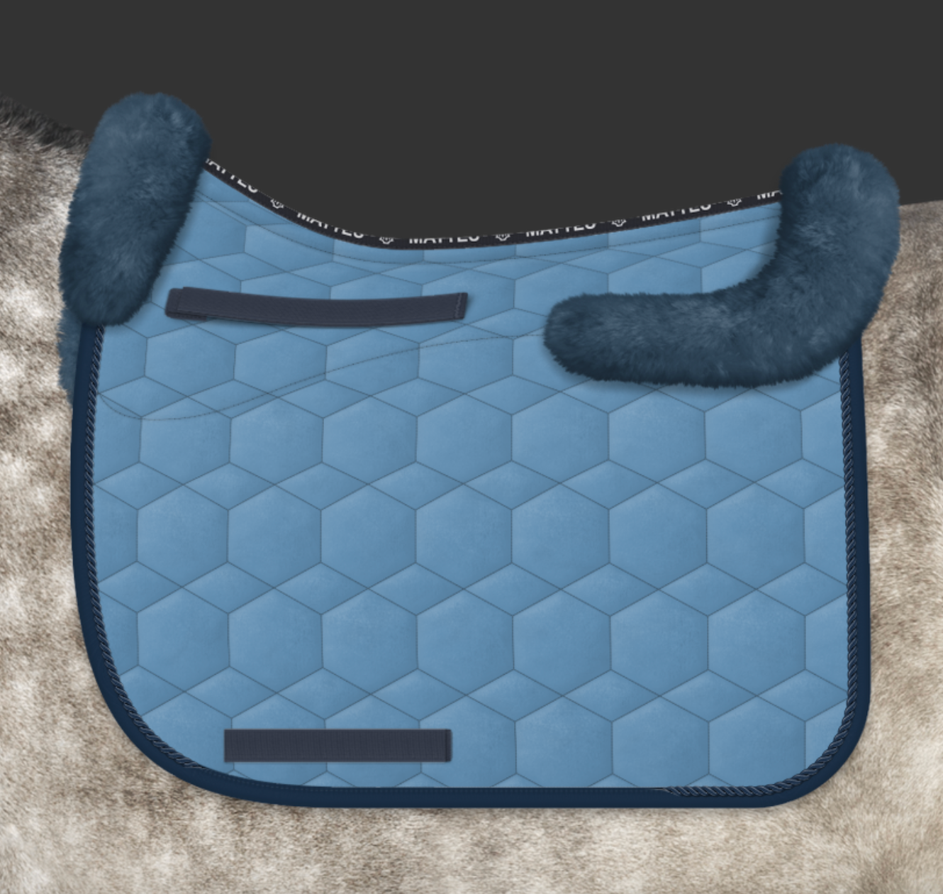 Mattes Medifell Velour Dresurunderlag M. Kant & M. 1 Trim