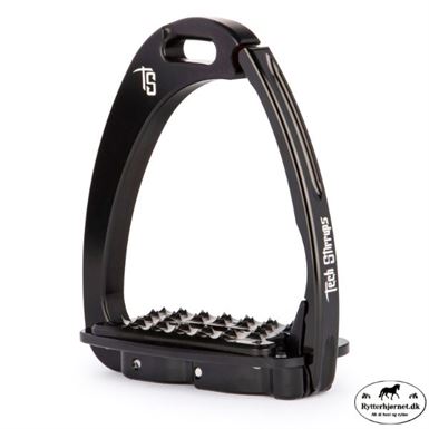 Tech Stirrups Venice Sloped Medium Stigbøjle - sort/sort