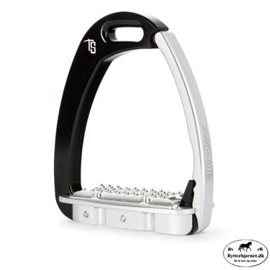 Tech Stirrups Venice Young Evo Stigbøjle - Sort/silver