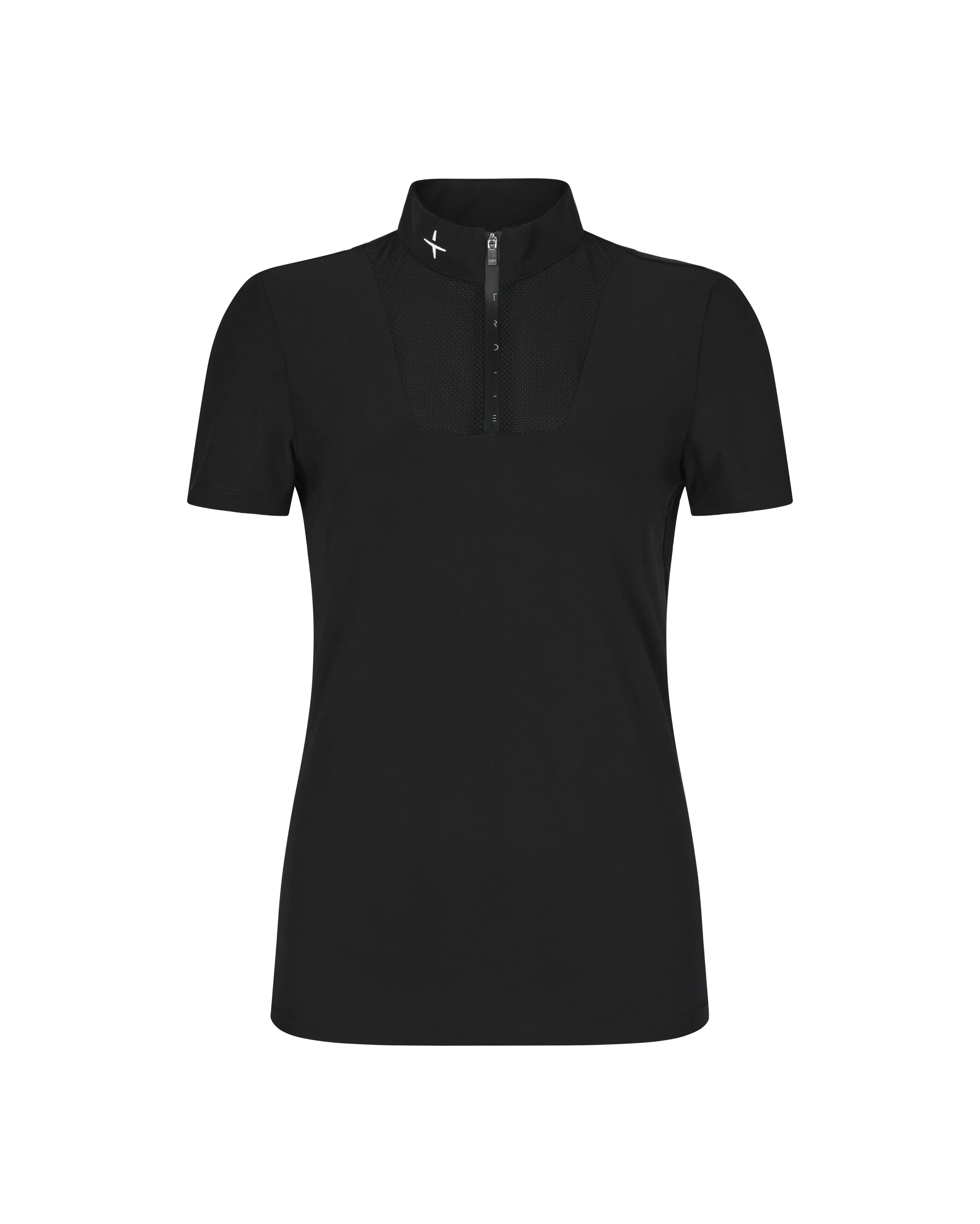 Trolle Projects Center Line Mesh Zip T-Shirt