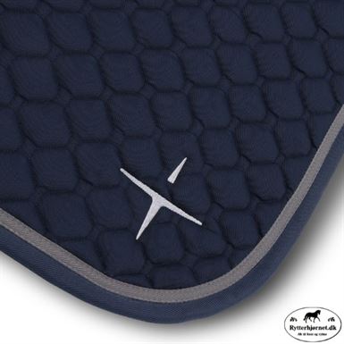 Trolle Projects Tetragon Dressurunderlag - Navy/Grå
