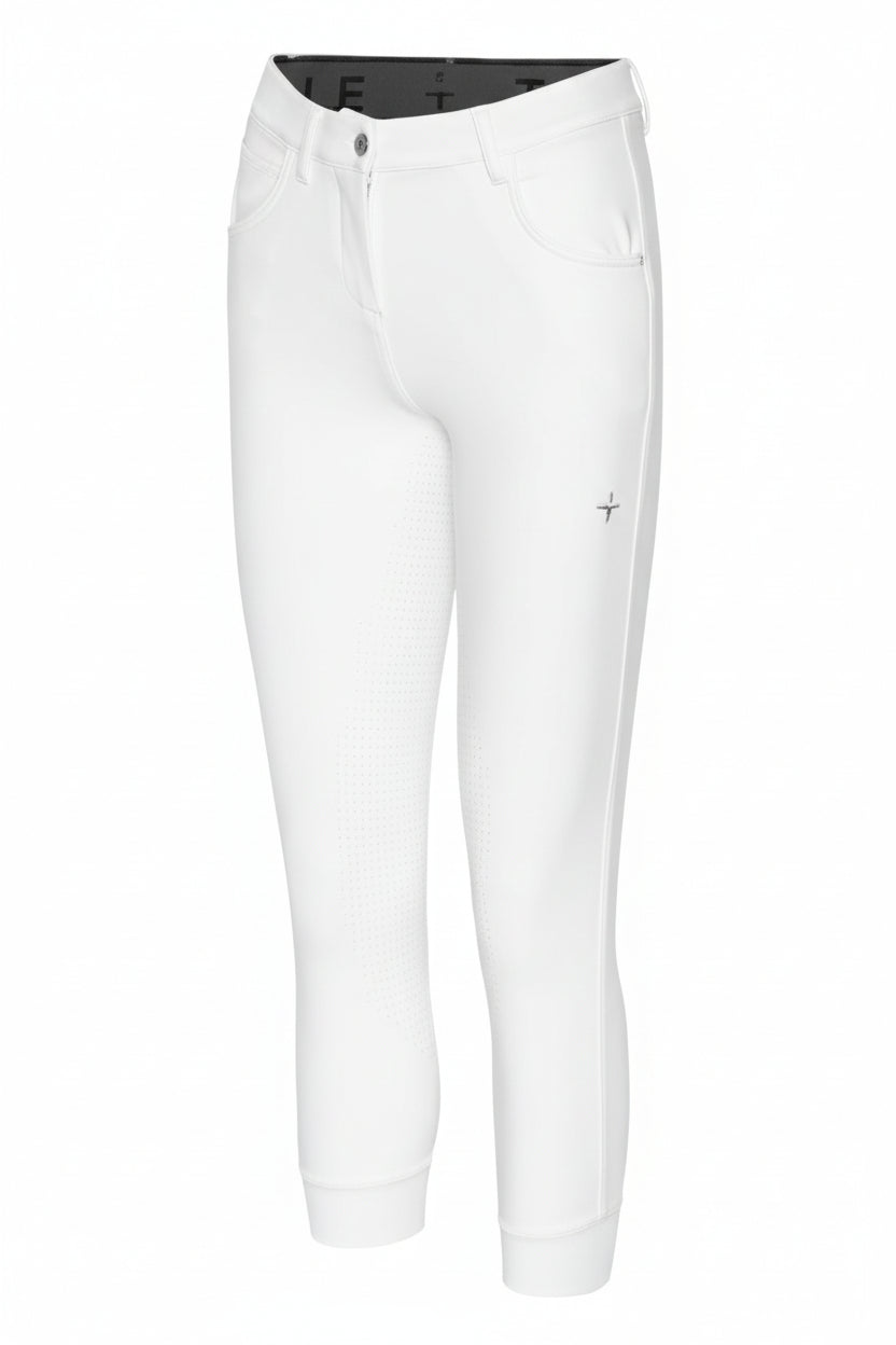 Trolle Projects Star Cut Ridebukser M.Fuldgrip Til Børn - Hvid