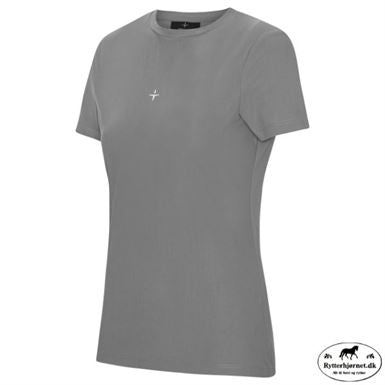 Trolle Projects Athl Perforated T-Shirt - Grå