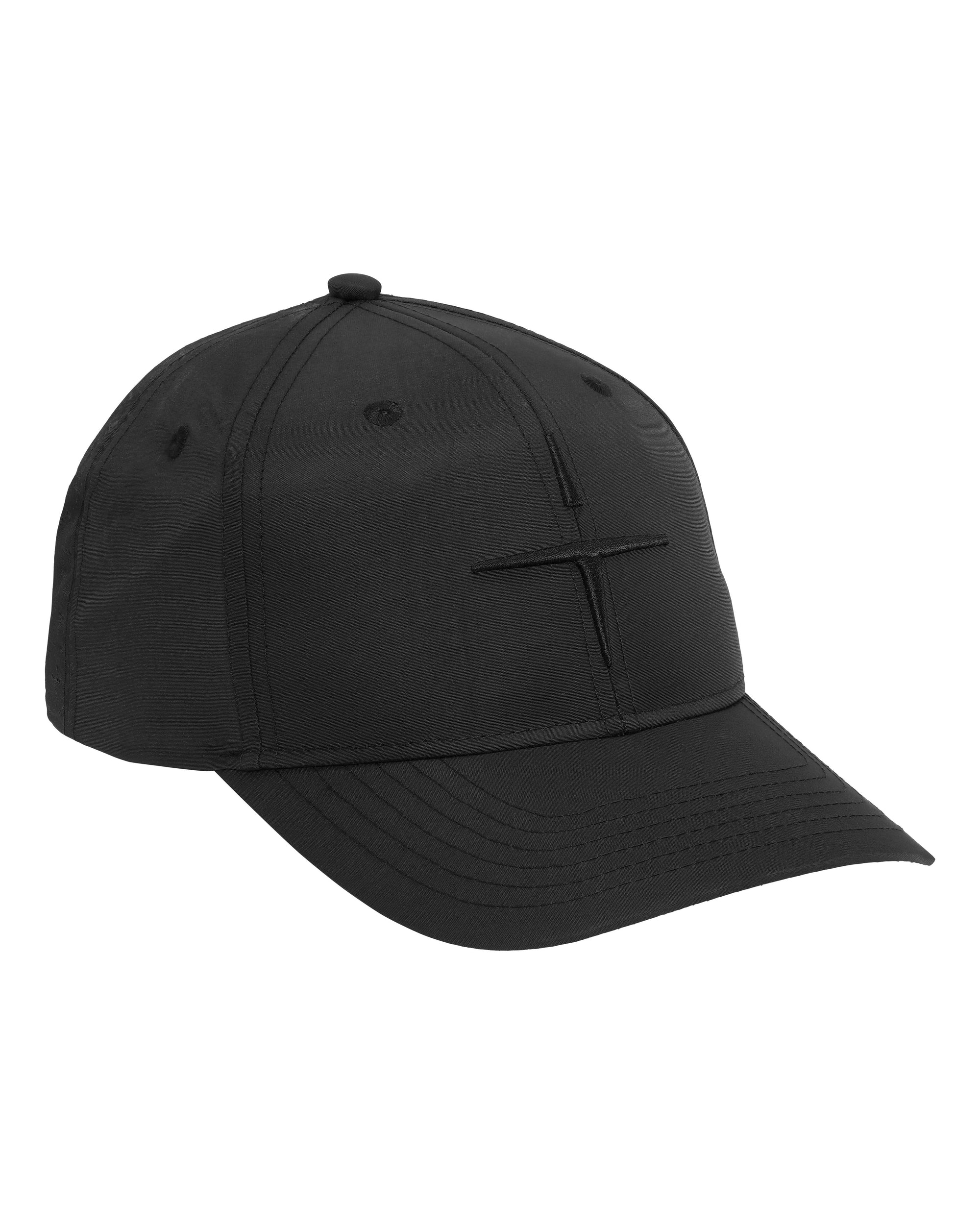 Trolle Star Logo Perforrated Nylon Cap - Sort
