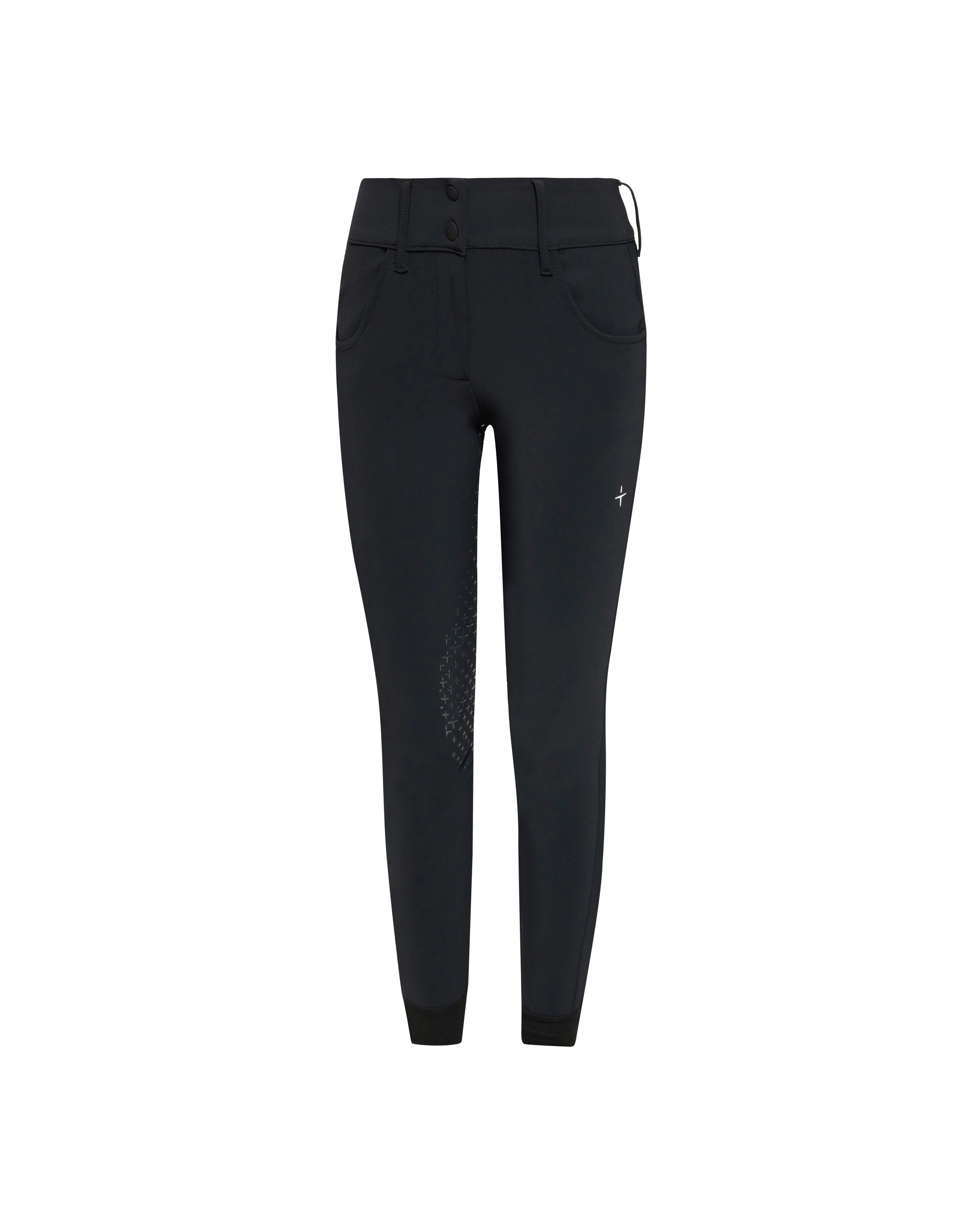 Trolle Projects Athletic High Waist Ridebukser M.Fuldgrip - Sort