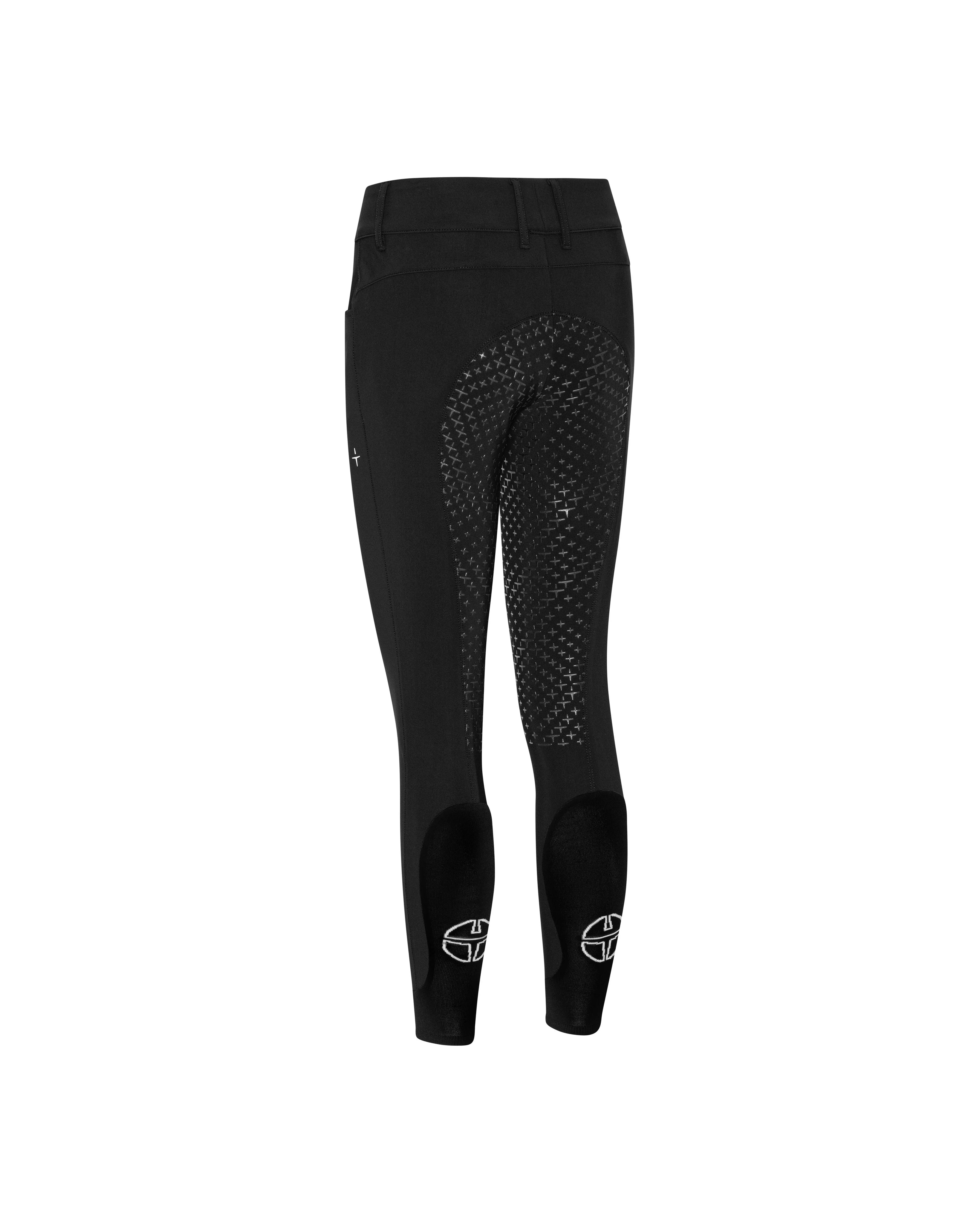 Trolle Projects Athletic High Waist Ridebukser M.Fuldgrip - Sort