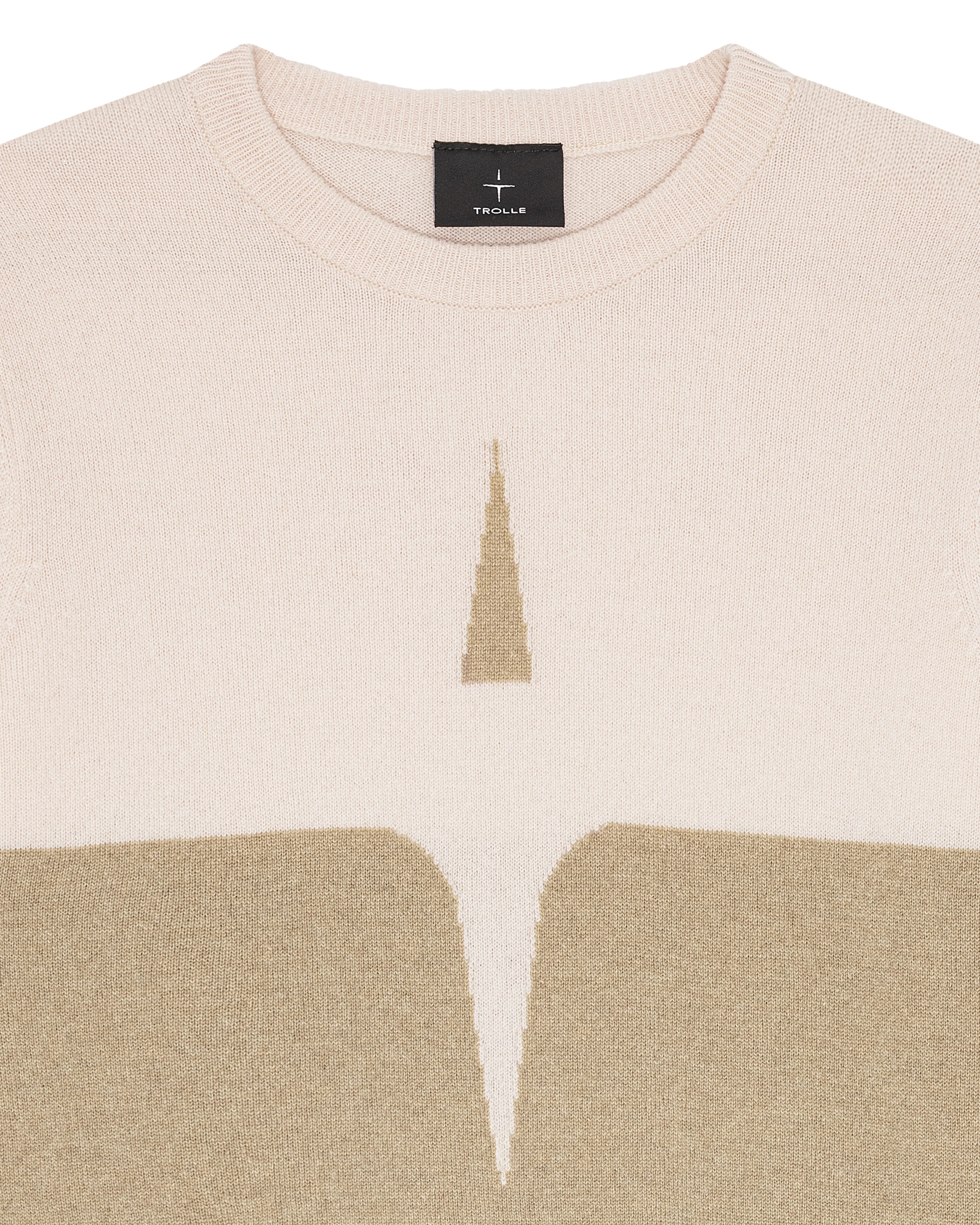 Trolle Projects Cashmere & Uld Star Logo Sweater